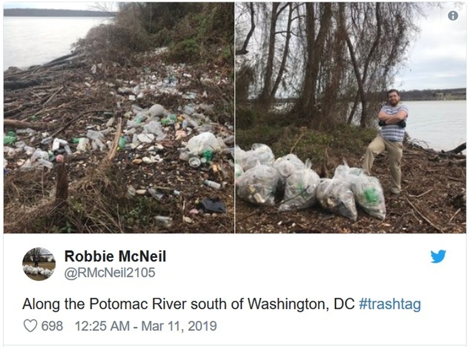 Trào lưu “Thử thách dọn rác” đang lan truyền mạnh mẽ trên cộng đồng mạng - 3