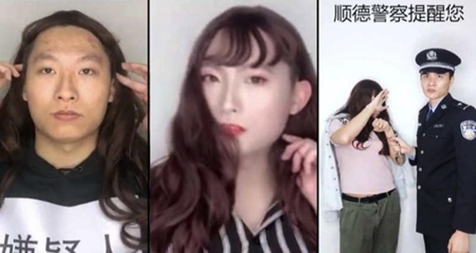 Nam cảnh sát hóa thân thành hot girl để cảnh báo lừa đảo trên mạng gây sốt - 1 Nam cảnh sát hóa thân thành hot girl để cảnh báo lừa đảo trên mạng gây sốt - 1