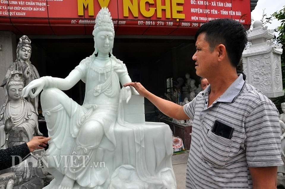 Yên Bái: Cả làng thành triệu phú, tỷ phú với nghề ...lách cách thành tượng - 2 Yên Bái: Cả làng thành triệu phú, tỷ phú với nghề ...lách cách thành tượng - 2