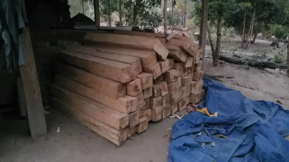 Hoang tàn cảnh tận thu gỗ, phá rừng làm rẫy ngay cách trạm quản lý bảo vệ rừng - 5 Hoang tàn cảnh tận thu gỗ, phá rừng làm rẫy ngay cách trạm quản lý bảo vệ rừng - 5