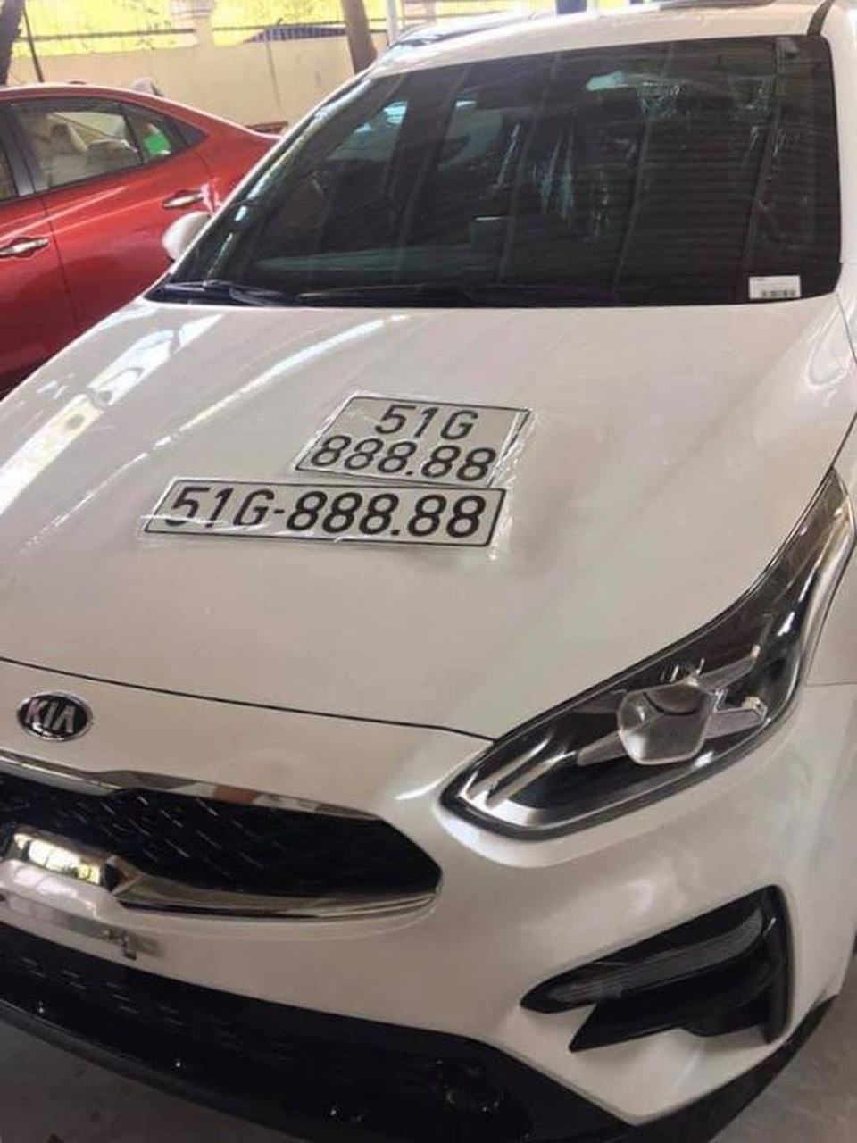 Chiếc xe Cerato may mắn. (Ảnh: Oto+) Chiếc xe Cerato may mắn. (Ảnh: Oto+)