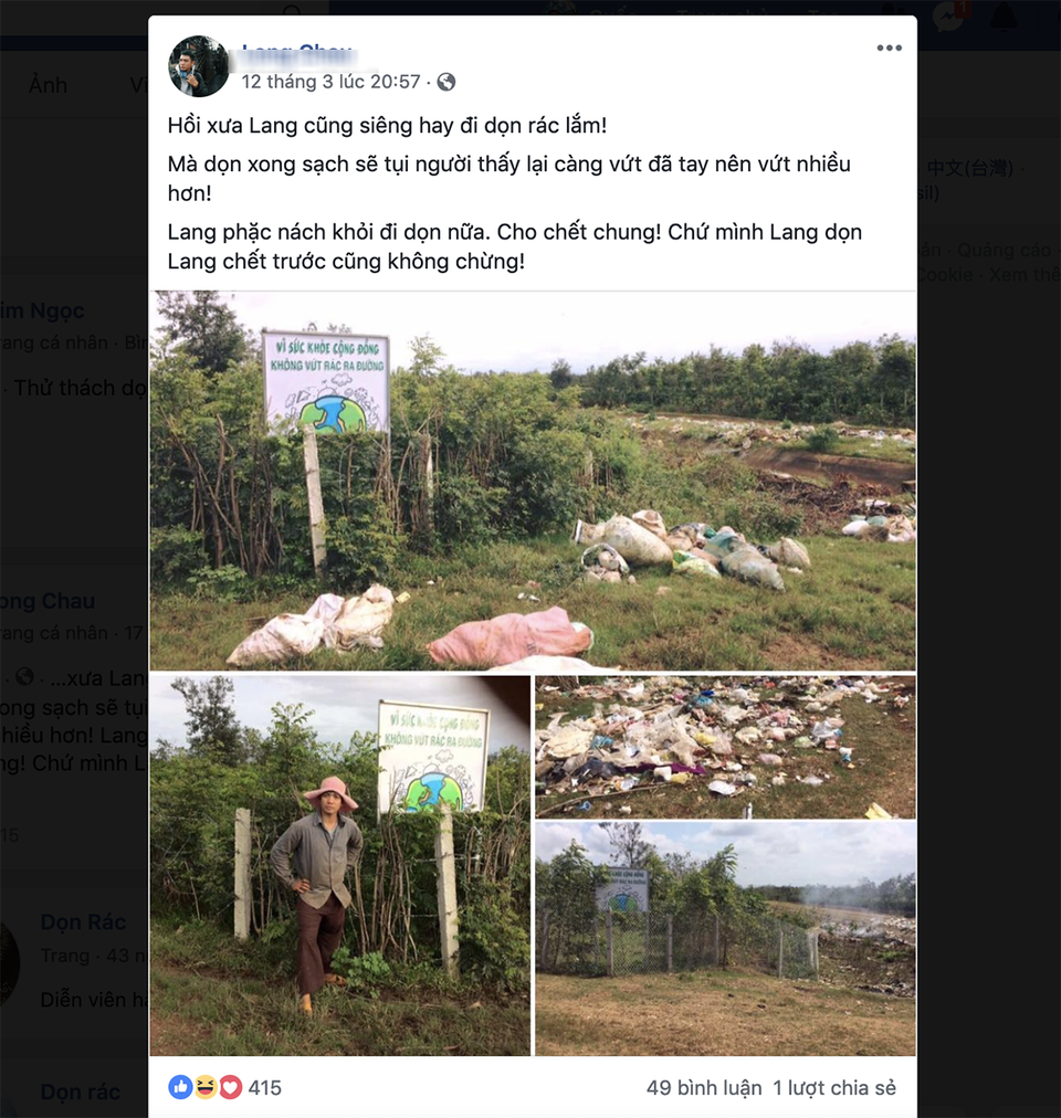 Giới công nghệ Việt hào hứng thử thách dọn rác vì môi trường - 4 Giới công nghệ Việt hào hứng thử thách dọn rác vì môi trường - 4