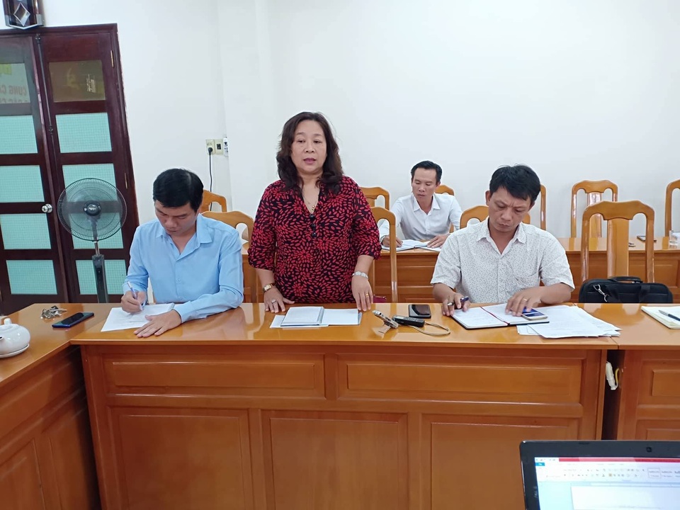 bà Nguyễn Thị Bích Hoàn - Phó giám đốc Sở bà Nguyễn Thị Bích Hoàn - Phó giám đốc Sở