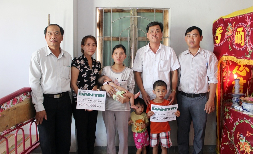 Phú Yên: Hơn 128 triệu đồng đến với 3 cháu nhỏ sớm mồ côi cha  - 2 Phú Yên: Hơn 128 triệu đồng đến với 3 cháu nhỏ sớm mồ côi cha  - 2