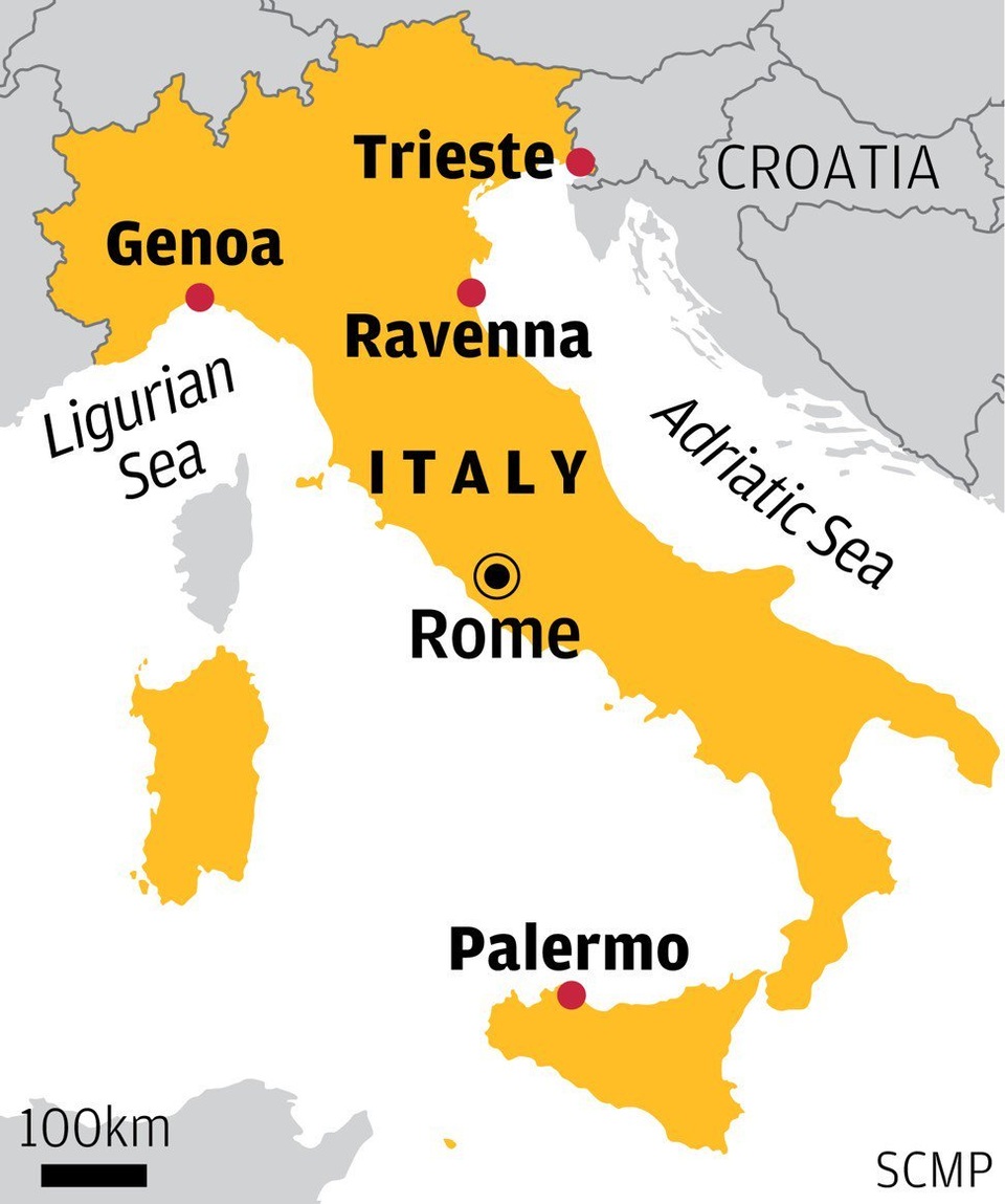 Italy mở cửa 4 cảng biển “đón” Trung Quốc, Mỹ - EU cấp tập cảnh báo - 2 Italy mở cửa 4 cảng biển “đón” Trung Quốc, Mỹ - EU cấp tập cảnh báo - 2