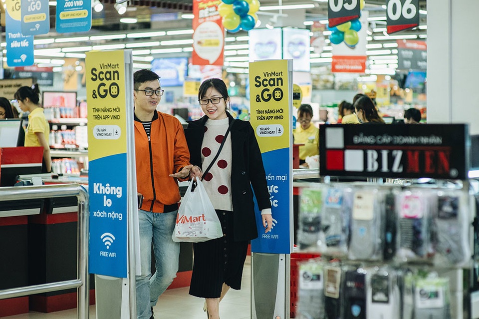 Vì sao tính năng VinMart Scan Go gây sốt? - 1 Vì sao tính năng VinMart Scan Go gây sốt? - 1