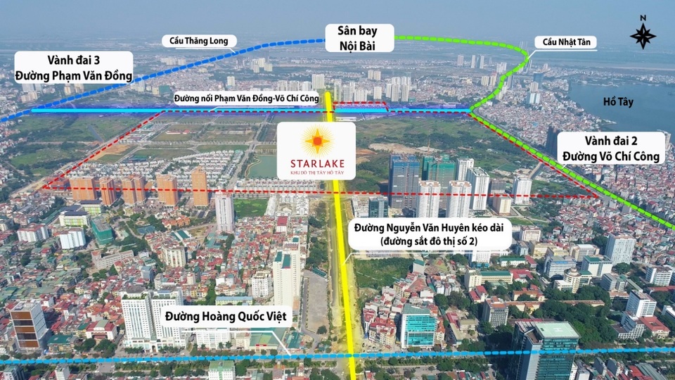 Đại lộ mới chính thức thông xe, bất động sản Tây Hồ Tây tiếp tục “dậy sóng” - 2 Đại lộ mới chính thức thông xe, bất động sản Tây Hồ Tây tiếp tục “dậy sóng” - 2