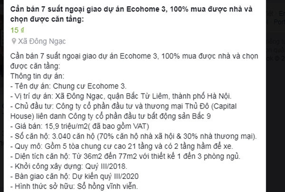 Mua nhà xã hội mất tiền chênh 500 triệu đồng: Cò quay siết tiền khách mua - 2 Mua nhà xã hội mất tiền chênh 500 triệu đồng: Cò quay siết tiền khách mua - 2