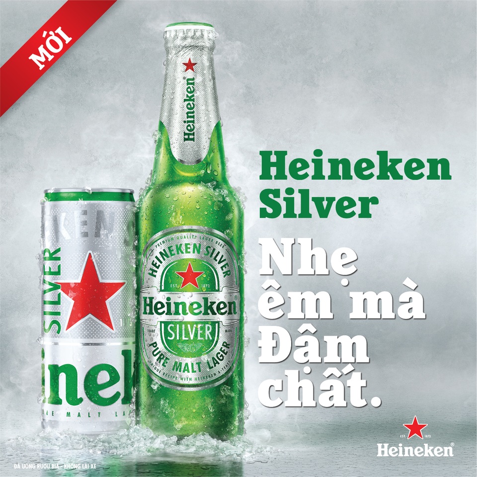 Công ty bia hàng đầu thế giới Heineken ra mắt sản phẩm cao cấp mới: Heineken Silver – Nhẹ êm mà đậm chất - 2 Công ty bia hàng đầu thế giới Heineken ra mắt sản phẩm cao cấp mới: Heineken Silver – Nhẹ êm mà đậm chất - 2
