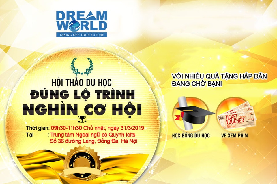 Hội thảo du học “Đúng lộ trình - Nghìn cơ hội” - 1 Hội thảo du học “Đúng lộ trình - Nghìn cơ hội” - 1