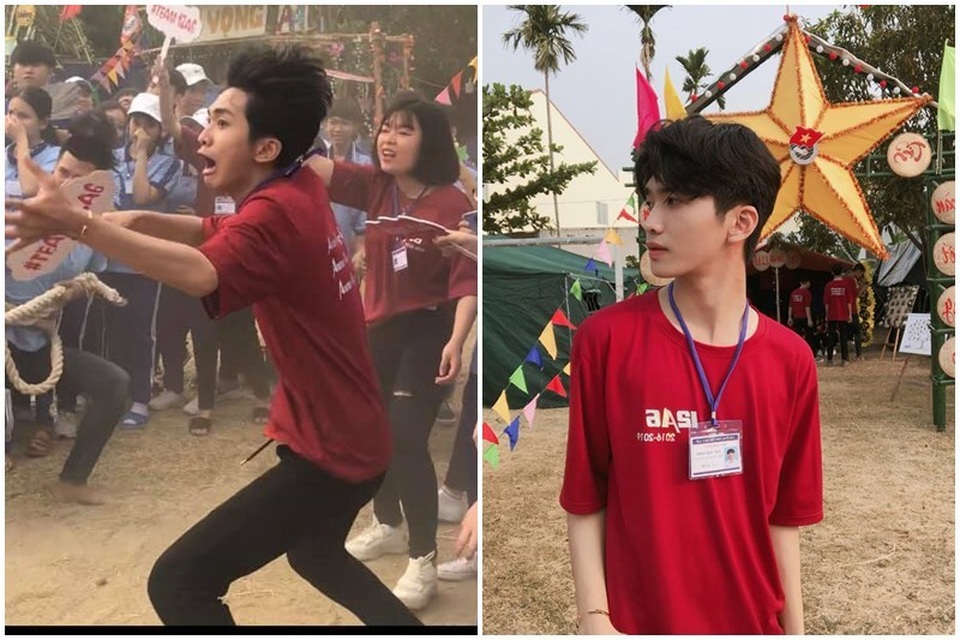 Nam sinh điển trai biểu cảm cuồng nhiệt bỗng “nổi như cồn” trên mạng xã hội - 1 Nam sinh điển trai biểu cảm cuồng nhiệt bỗng “nổi như cồn” trên mạng xã hội - 1