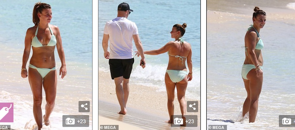 Coleen Rooney hạnh phúc đi nghỉ mát cùng chồng - 3 Coleen Rooney hạnh phúc đi nghỉ mát cùng chồng - 3