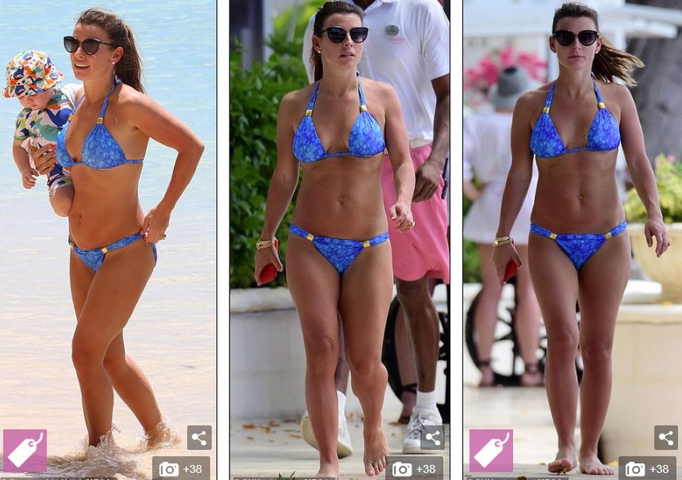 Coleen Rooney tự tin với dáng thon sau khi sinh 4 con - 5 Coleen Rooney tự tin với dáng thon sau khi sinh 4 con - 5