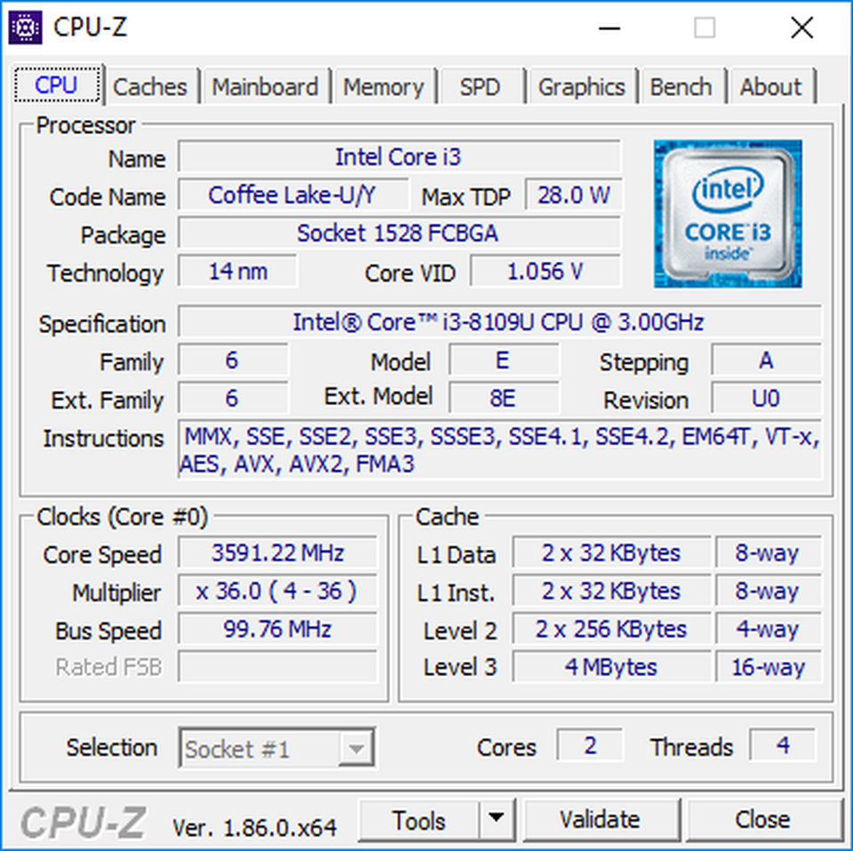Đánh giá máy tính siêu nhỏ Coffee Lake NUC8i3BEH của Intel - 13 Đánh giá máy tính siêu nhỏ Coffee Lake NUC8i3BEH của Intel - 13
