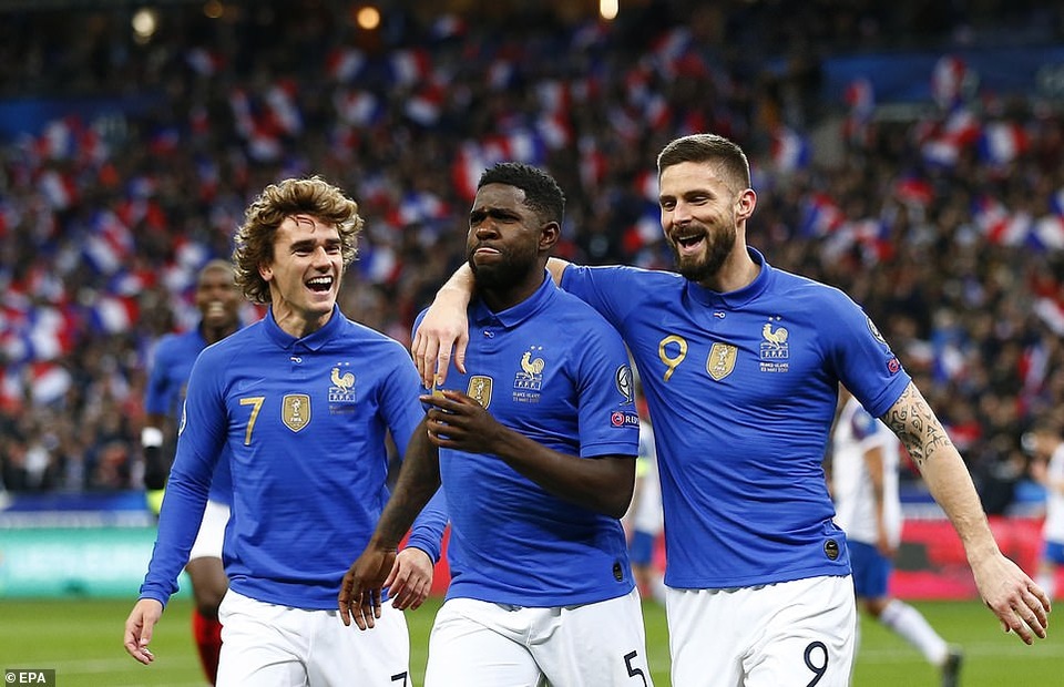 Hàng công thăng hoa, Pháp đại thắng 4 sao trước Iceland - 1 Hàng công thăng hoa, Pháp đại thắng 4 sao trước Iceland - 1
