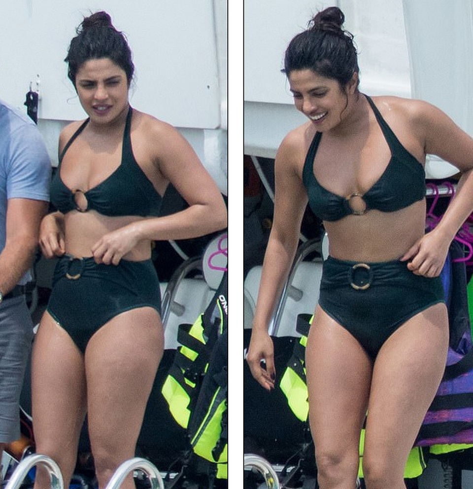 Hoa hậu thế giới diện bikini bên chồng kém 10 tuổi - 1 Hoa hậu thế giới diện bikini bên chồng kém 10 tuổi - 1