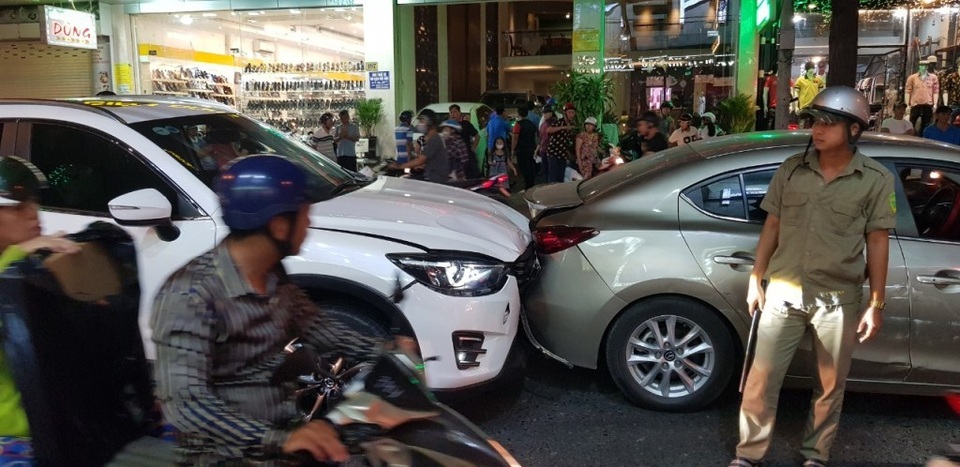 Hiện trường hôm xảy ra vụ việc