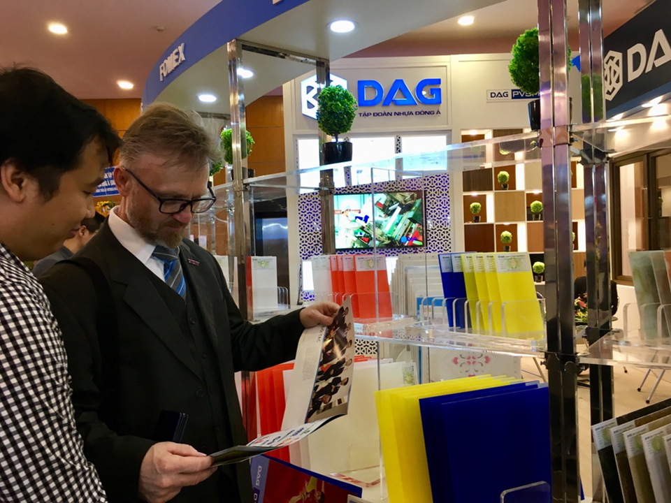 Gian hàng DAG hút khách tại Vietbuild Hà Nội 2019 - 3