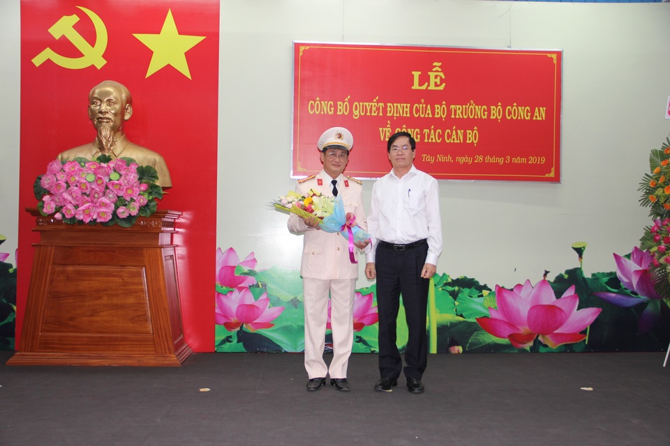 Bổ nhiệm tân Giám đốc Công an tỉnh Tây Ninh - 2 Bổ nhiệm tân Giám đốc Công an tỉnh Tây Ninh - 2