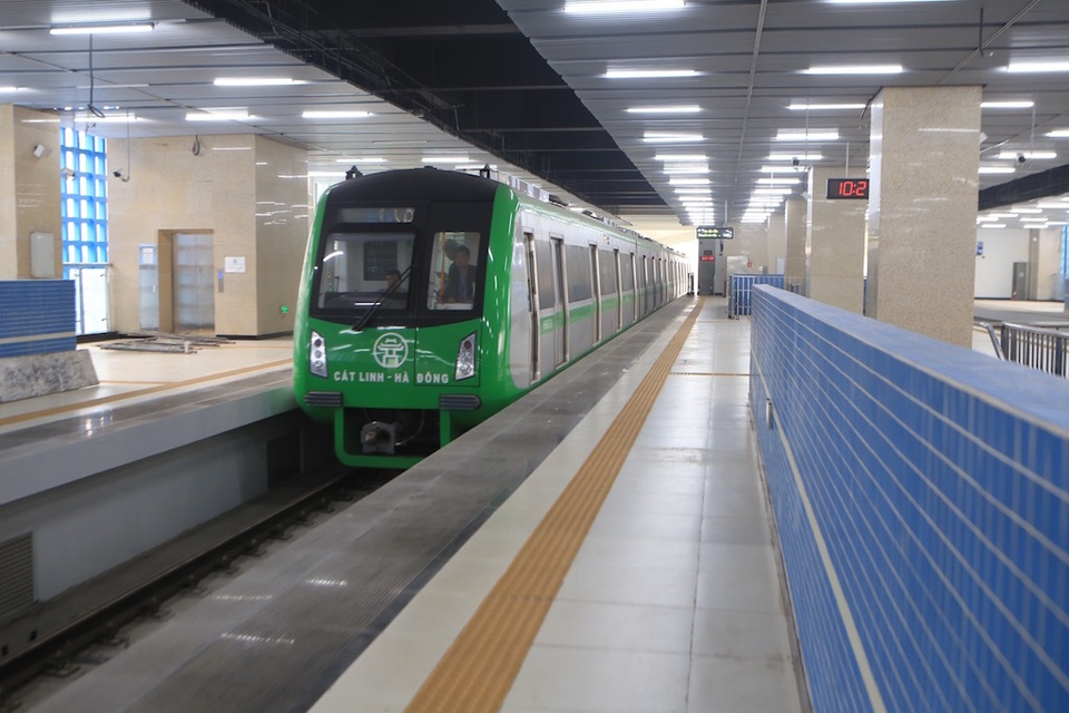 Bên trong nhà ga tàu điện Cát Linh - Hà Đông trước ngày vận hành - 8 Bên trong nhà ga tàu điện Cát Linh - Hà Đông trước ngày vận hành - 8