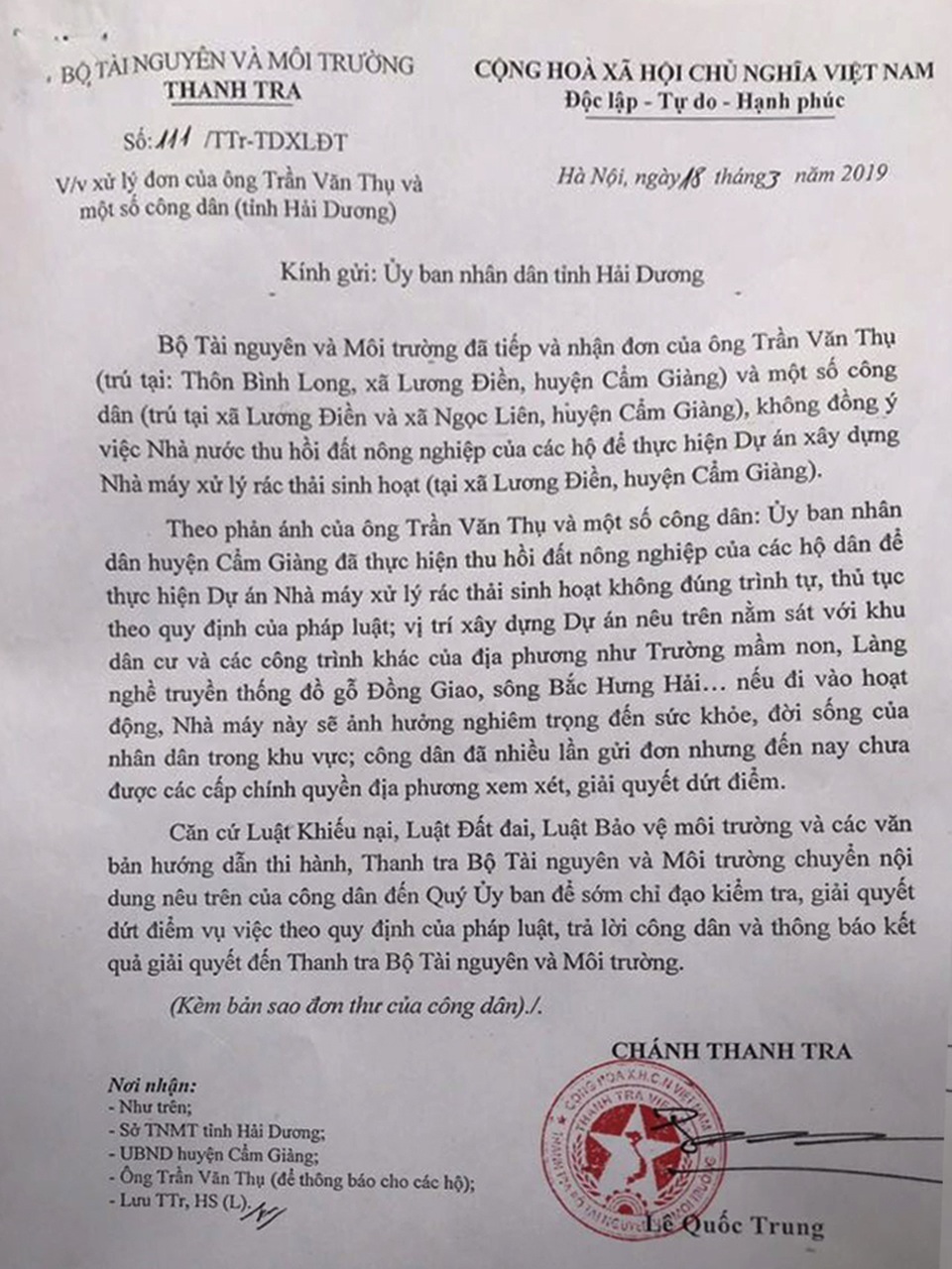 Người dân vẫn mất ăn, mất ngủ vì dự án nhà máy xử lý rác - 9
