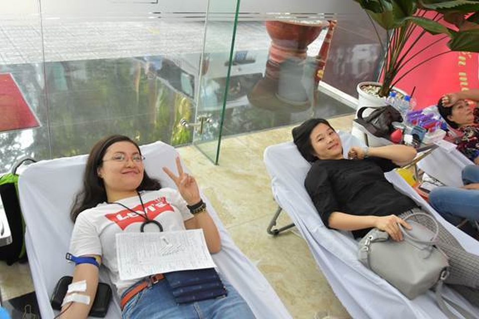Đoàn thanh niên PVFCCo đăng cai tổ chức thành công chương trình “Ngày Đoàn viên–Hiến máu nhân đạo” - 4 Đoàn thanh niên PVFCCo đăng cai tổ chức thành công chương trình “Ngày Đoàn viên–Hiến máu nhân đạo” - 4
