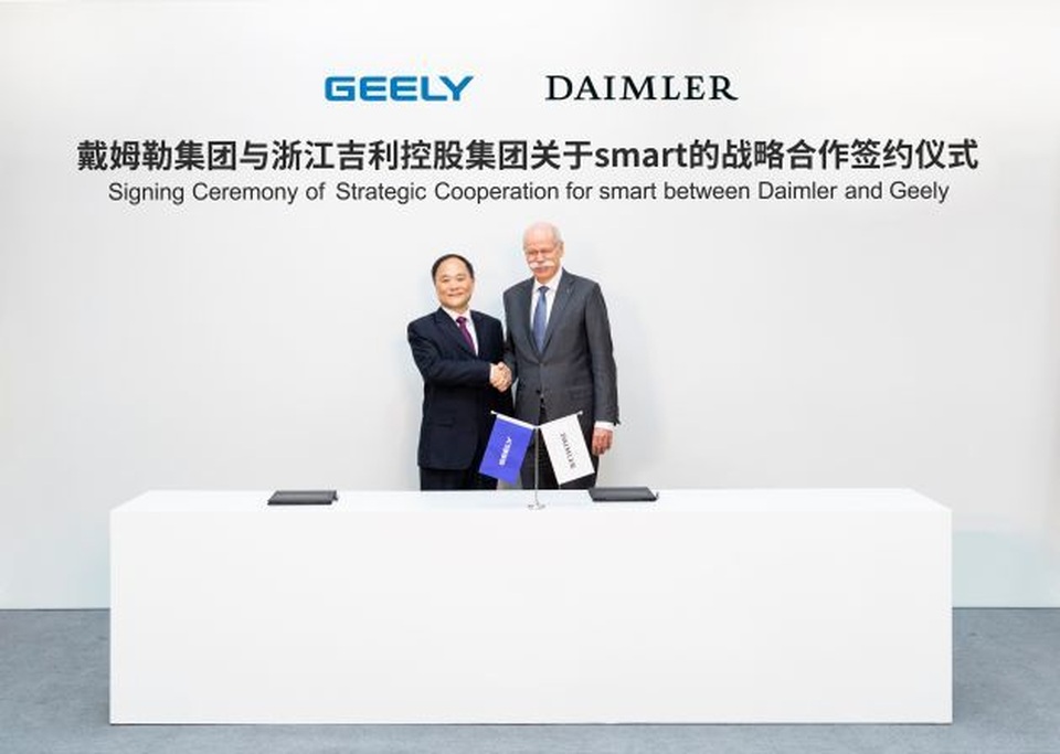 Daimler bắt tay với hãng xe Trung Quốc để cứu Smart - 1 Daimler bắt tay với hãng xe Trung Quốc để cứu Smart - 1