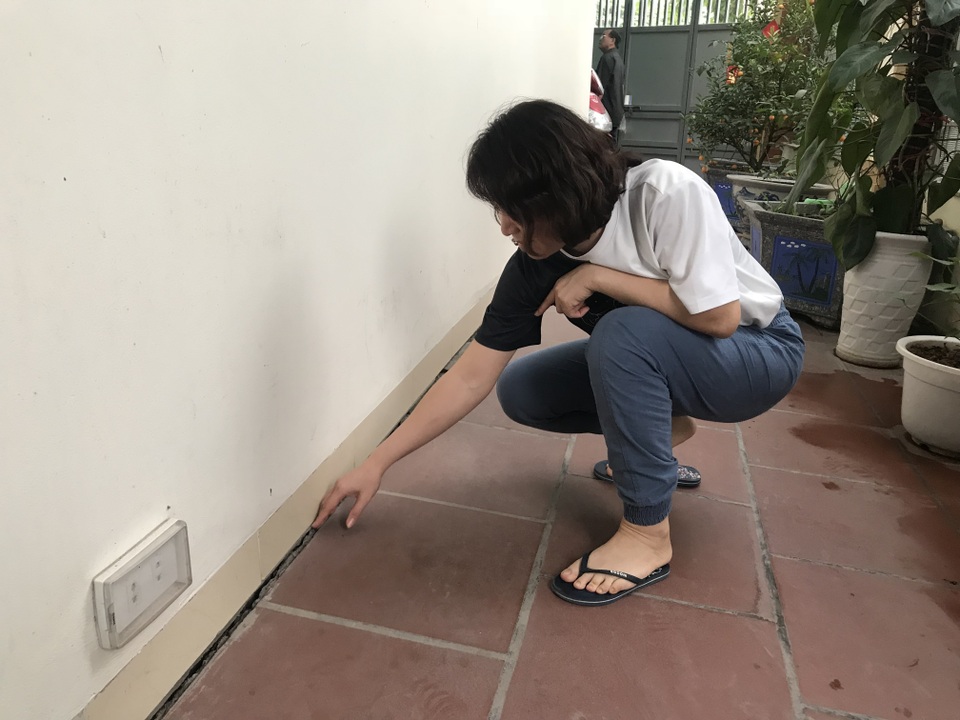 Hà Nội: Hãi hùng 80 căn hộ trong khu đô thị bị sụt lún, nứt toác - 5 Hà Nội: Hãi hùng 80 căn hộ trong khu đô thị bị sụt lún, nứt toác - 5