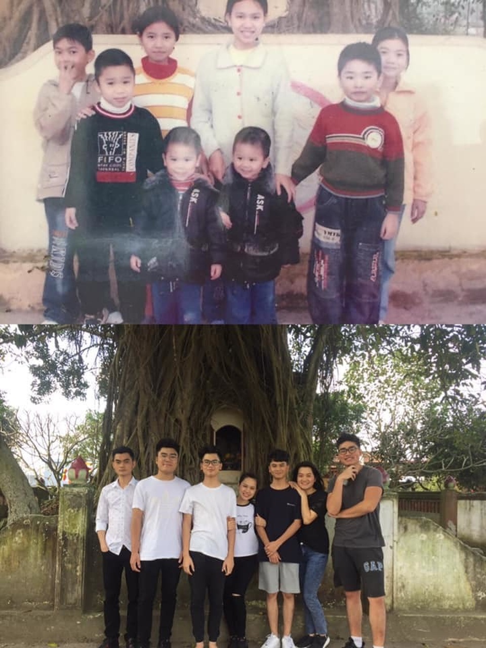 Dân mạng lại rộ trào lưu khoe ảnh “hội bạn thân ngày ấy - bây giờ” - 1 Dân mạng lại rộ trào lưu khoe ảnh “hội bạn thân ngày ấy - bây giờ” - 1