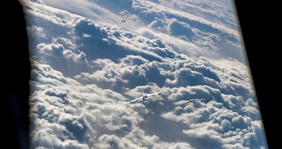 Máy bay ném bom B-52 của Mỹ sải cánh trên bầu trời châu Âu - 5 Máy bay ném bom B-52 của Mỹ sải cánh trên bầu trời châu Âu - 5