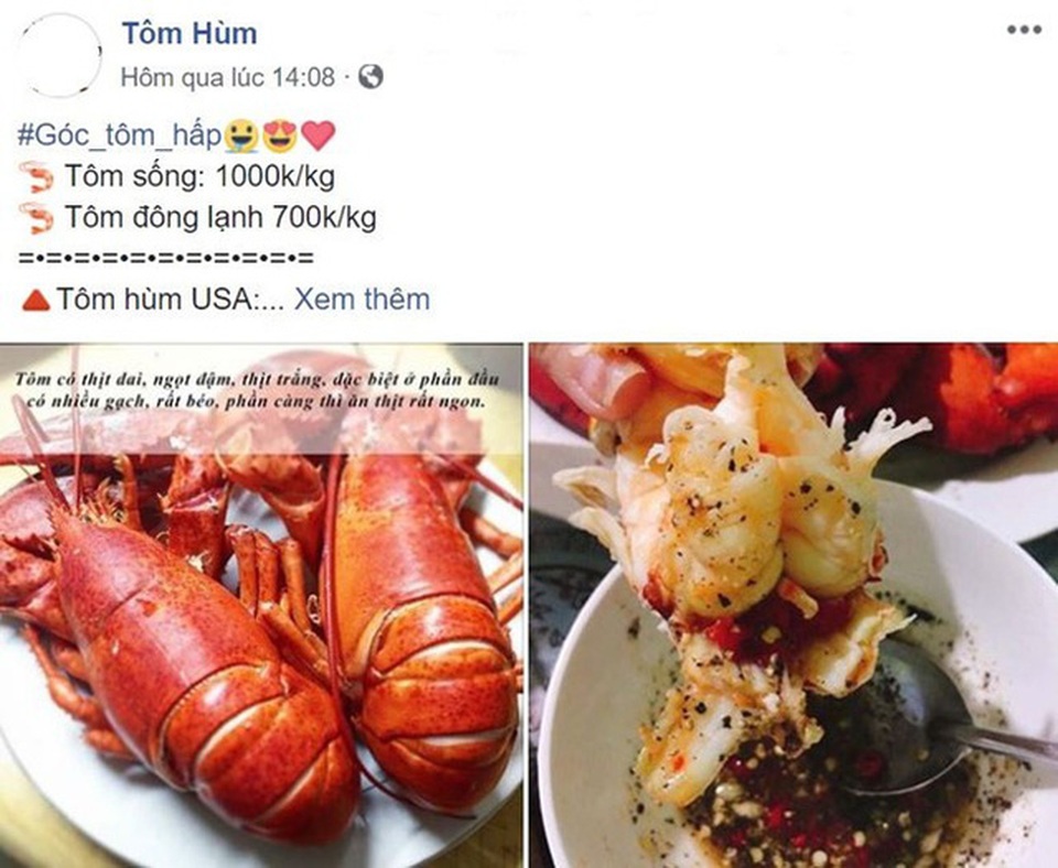 Tôm hùm Mỹ bay nửa vòng trái đất về Việt Nam được bán rẻ như gà, vịt - 3 Tôm hùm Mỹ bay nửa vòng trái đất về Việt Nam được bán rẻ như gà, vịt - 3
