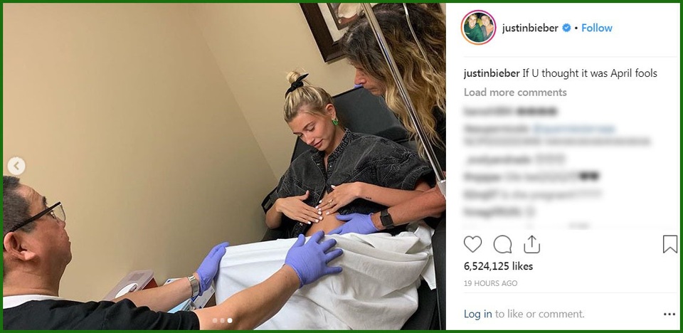 Lấy chuyện “bầu bí” ra đùa, Justin Bieber bị chỉ trích - 3 Lấy chuyện “bầu bí” ra đùa, Justin Bieber bị chỉ trích - 3
