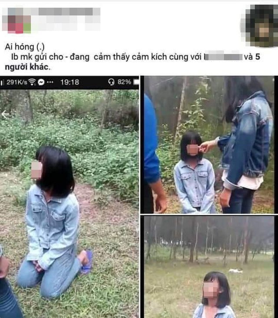Vụ nữ sinh lớp 7 bị bắt quỳ, đánh hội đồng: Do tung tin đồn thất thiệt - 1 Vụ nữ sinh lớp 7 bị bắt quỳ, đánh hội đồng: Do tung tin đồn thất thiệt - 1