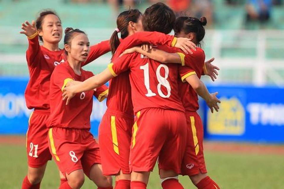 Tuyển nữ Việt Nam thắng Uzbekistan ở trận mở màn vòng loại thứ hai Olympic 2020 - 1 Tuyển nữ Việt Nam thắng Uzbekistan ở trận mở màn vòng loại thứ hai Olympic 2020 - 1