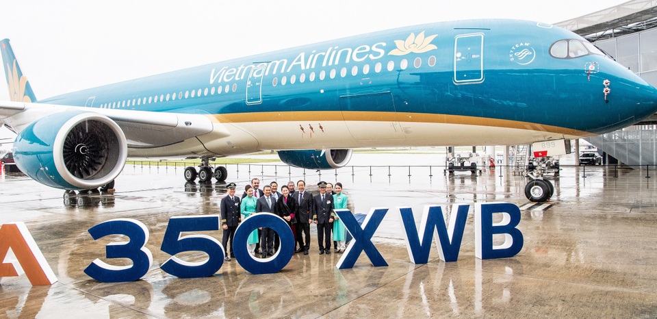 Vietnam Airlines nhận thêm “siêu máy bay” A350, “trình làng” đội bay hiện đại nhất - 2 Vietnam Airlines nhận thêm “siêu máy bay” A350, “trình làng” đội bay hiện đại nhất - 2