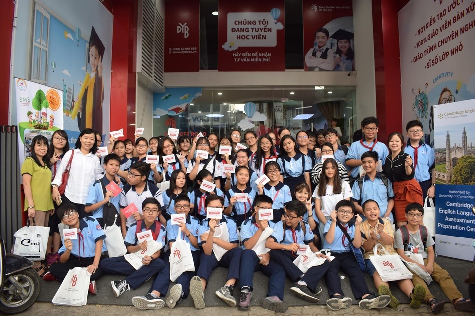 DYB English tổ chức Hội thi tiếng Anh chủ đề môi trường thu hút gần 4.000 học sinh - 1 DYB English tổ chức Hội thi tiếng Anh chủ đề môi trường thu hút gần 4.000 học sinh - 1