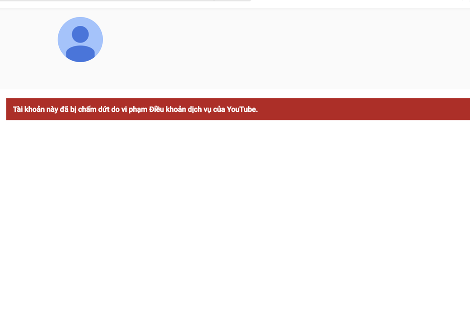 Youtube xóa bỏ tài khoản của Khá Bảnh - 1 Youtube xóa bỏ tài khoản của Khá Bảnh - 1