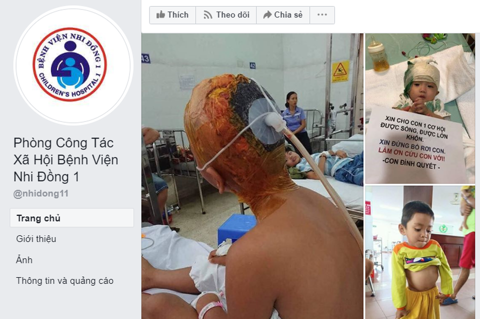 Mạo danh fanpage của bệnh viện để “câu” tiền từ thiện - 2 Mạo danh fanpage của bệnh viện để “câu” tiền từ thiện - 2