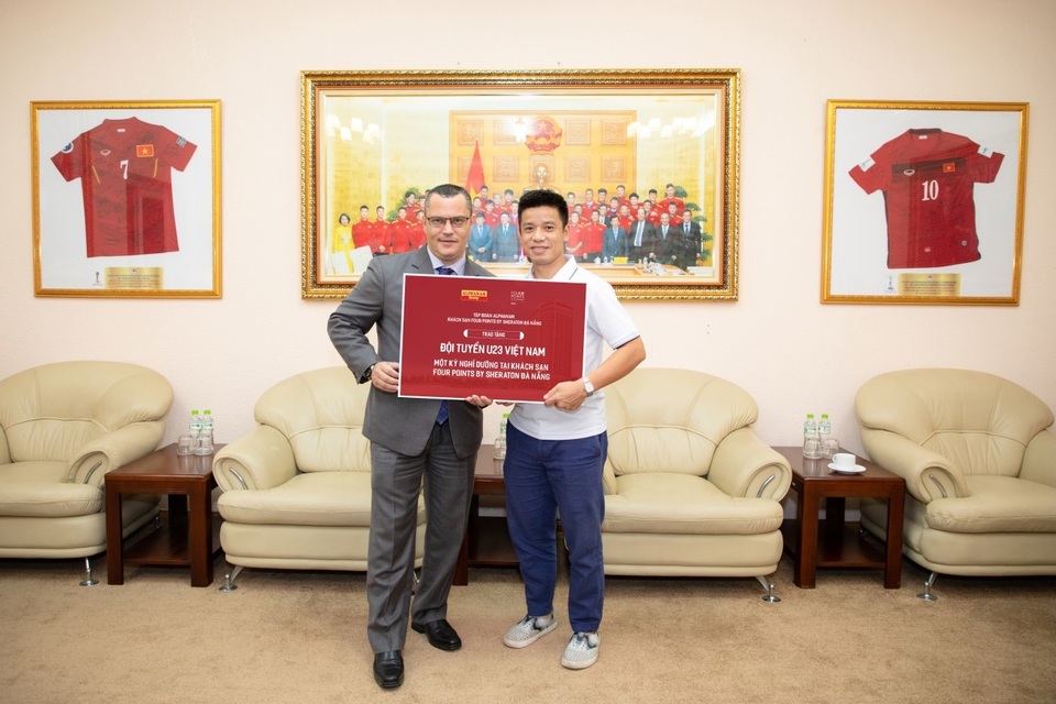 U23 Việt Nam sẽ là thượng khách tại Four Points by Sheraton Đà Nẵng - 1 U23 Việt Nam sẽ là thượng khách tại Four Points by Sheraton Đà Nẵng - 1