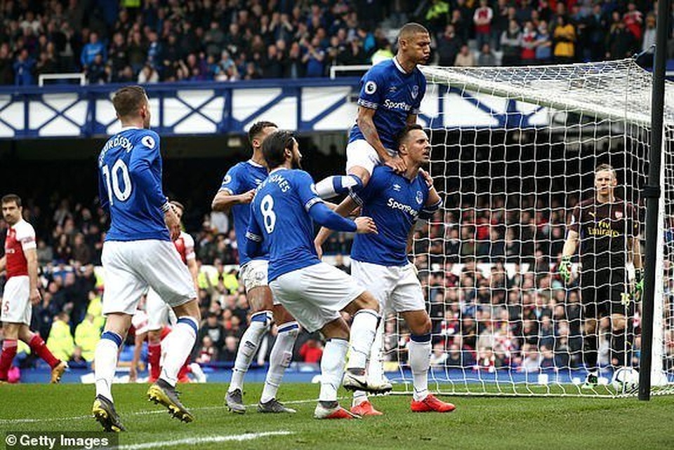 Everton 1-0 Arsenal: Trái đắng cho Pháo thủ - 2 Everton 1-0 Arsenal: Trái đắng cho Pháo thủ - 2