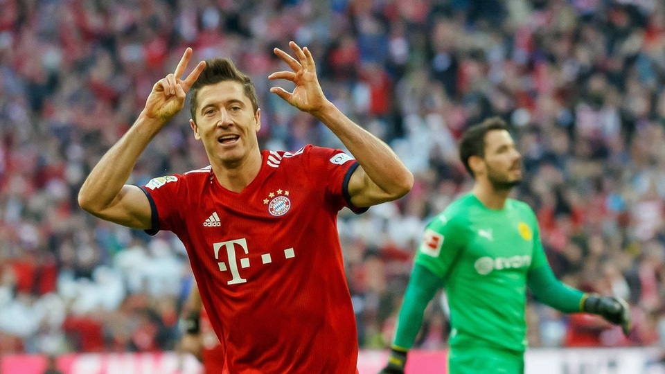 Hủy diệt Dortmund 5-0, Bayern Munich nhảy lên đầu bảng - 1 Hủy diệt Dortmund 5-0, Bayern Munich nhảy lên đầu bảng - 1