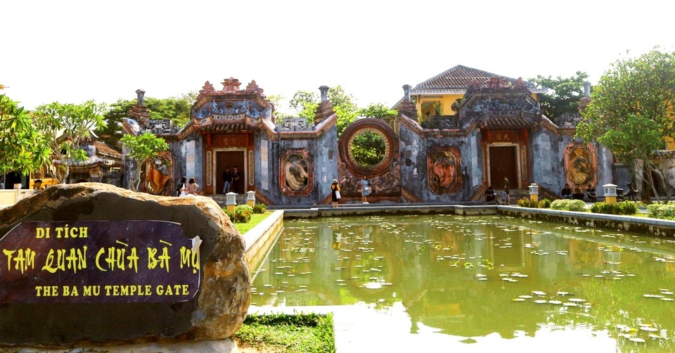 Di tích Tam quan chùa Bà Mụ ở Hội An Di tích Tam quan chùa Bà Mụ ở Hội An