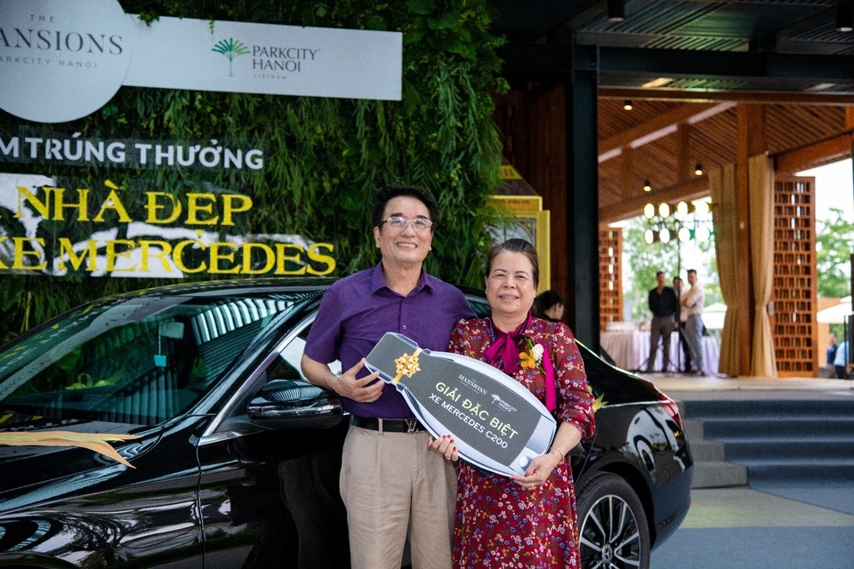 ParkCity Hanoi trao thưởng hàng tỷ đồng cho khách hàng mua The Mansions - 1 ParkCity Hanoi trao thưởng hàng tỷ đồng cho khách hàng mua The Mansions - 1