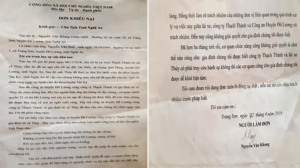 Vụ xe buýt tông chết người đem chôn nạn nhân bất minh: Im lặng để chìm xuồng? - 2 Vụ xe buýt tông chết người đem chôn nạn nhân bất minh: Im lặng để chìm xuồng? - 2