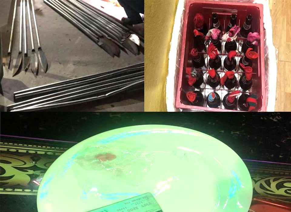 Quán karaoke chứa “bom xăng”, “dao phóng lợn” và ma tuý - 2 Quán karaoke chứa “bom xăng”, “dao phóng lợn” và ma tuý - 2