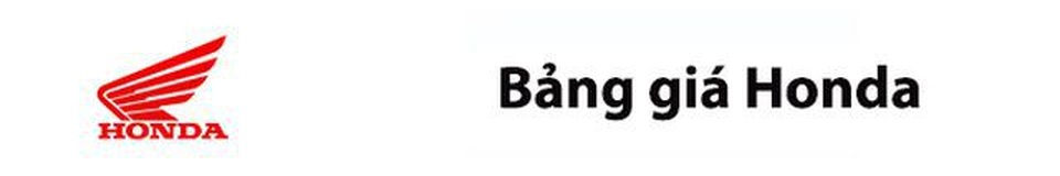 Bảng giá xe máy Bảng giá xe máy