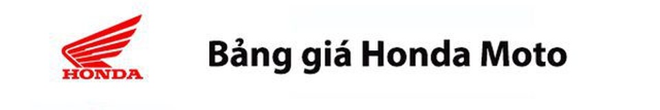 Bảng giá xe máy Bảng giá xe máy