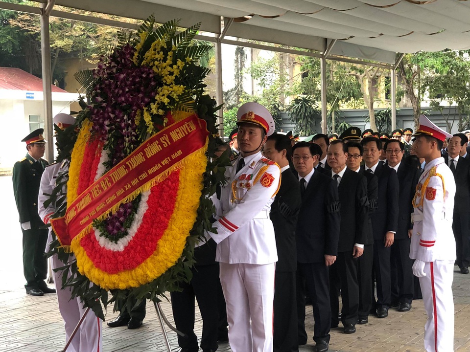 Lãnh đạo Đảng, Nhà nước tiễn biệt Trung tướng Đồng Sỹ Nguyên - 7 Lãnh đạo Đảng, Nhà nước tiễn biệt Trung tướng Đồng Sỹ Nguyên - 7