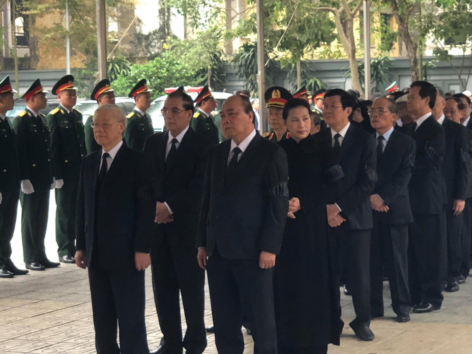 Lãnh đạo Đảng, Nhà nước tiễn biệt Trung tướng Đồng Sỹ Nguyên - 20 Lãnh đạo Đảng, Nhà nước tiễn biệt Trung tướng Đồng Sỹ Nguyên - 20