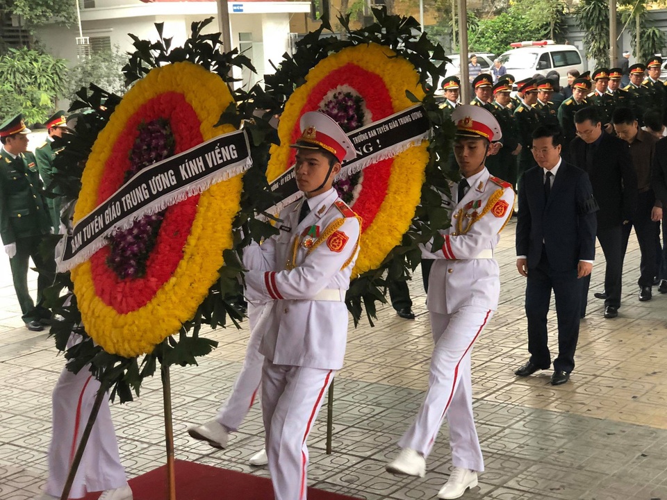 Lãnh đạo Đảng, Nhà nước tiễn biệt Trung tướng Đồng Sỹ Nguyên - 10 Lãnh đạo Đảng, Nhà nước tiễn biệt Trung tướng Đồng Sỹ Nguyên - 10